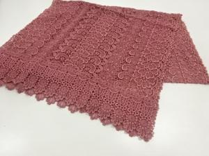 レース花模様ショール